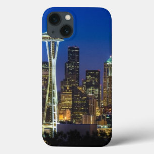 Afbeelding van Seattle Skyline in de ochtenduren. Case-Mate iPhone Case