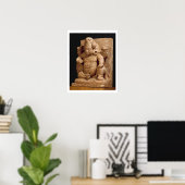 Afbeelding van Siva als Vamana, Mansar Maharashtra Poster (Thuiskantoor)