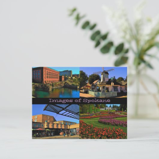 Afbeelding van Spokane Briefkaart (Staand voorkant)