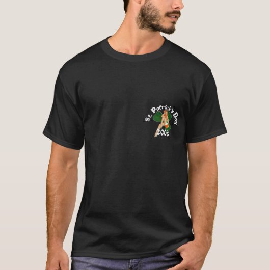 Afbeelding van St. Paddy van 2008 T-shirt (Voorkant)