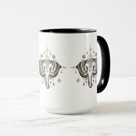 Afbeelding van stamolifanten mok (Voorkant rechts)