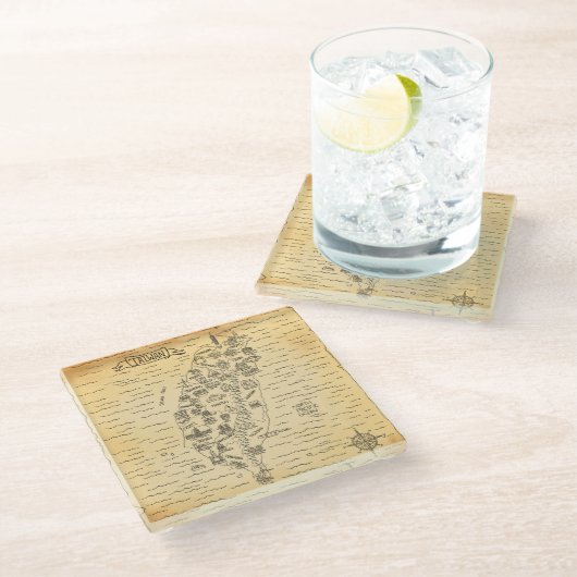  afbeelding van Taiwan Glass Onderzetter Glazen Onderzetter (Schuin)