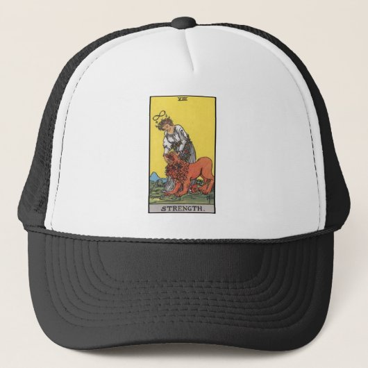 afbeelding van tarotzware kaart trucker pet (Voorkant)