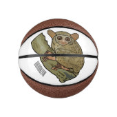 Afbeelding van Tarsier cartoon Basketbal (Voorkant)