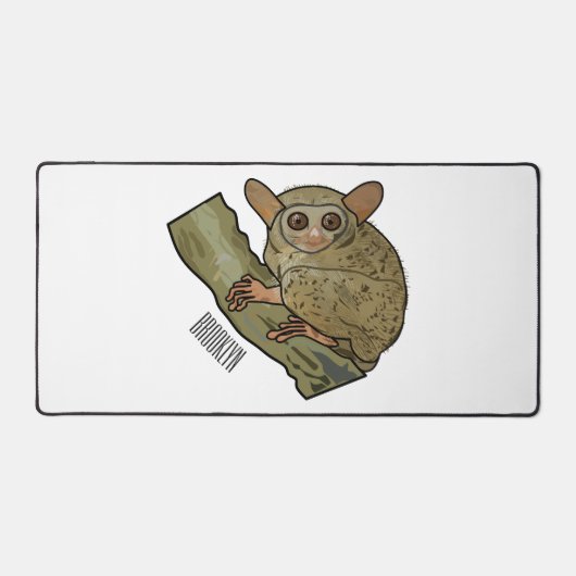 Afbeelding van Tarsier cartoon Bureaumat (Voorkant)