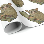 Afbeelding van Tarsier cartoon Cadeaupapier (Rol Hoek)