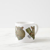 Afbeelding van Tarsier cartoon Espresso Kop (Voorkant rechts)