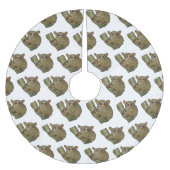 Afbeelding van Tarsier cartoon Kerstboom Rok (Voorkant)