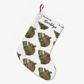 Afbeelding van Tarsier cartoon Kleine Kerstsok (Voorkant (Hangend))