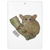 Afbeelding van Tarsier cartoon Klembord (Achterkant)