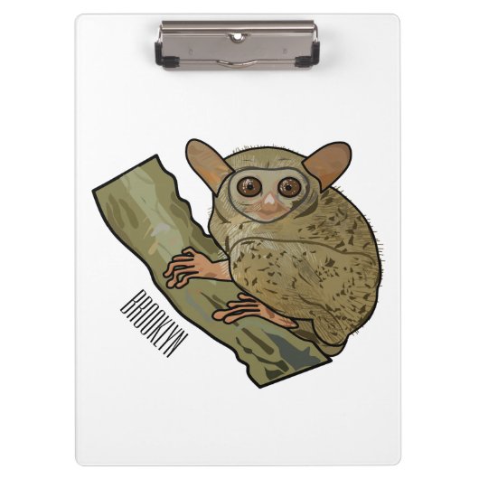 Afbeelding van Tarsier cartoon Klembord (Voorkant)
