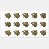 Afbeelding van Tarsier cartoon Labels (Vel)