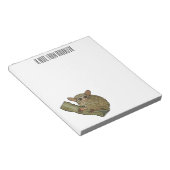 Afbeelding van Tarsier cartoon Notitieblok (Schuin)