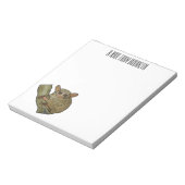 Afbeelding van Tarsier cartoon Notitieblok (Linkerzijde)