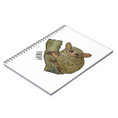 Afbeelding van Tarsier cartoon Notitieboek (Linkerzijde)