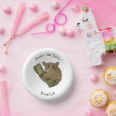 Afbeelding van Tarsier cartoon Papieren Kommen (Feest)