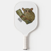 Afbeelding van Tarsier cartoon Pickleball Paddle (Achterkant)