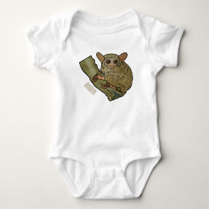 Afbeelding van Tarsier cartoon Romper