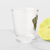 Afbeelding van Tarsier cartoon Shot Glas (Links)