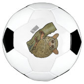 Afbeelding van Tarsier cartoon Voetbal (Gedraaid)
