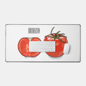 Afbeelding van tomatencartoon bureaumat (Keyboard & Muis)