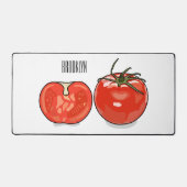 Afbeelding van tomatencartoon bureaumat (Voorkant)