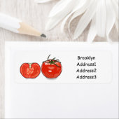Afbeelding van tomatencartoon etiket (Insitu)