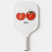 Afbeelding van tomatencartoon pickleball paddle (Achterkant)