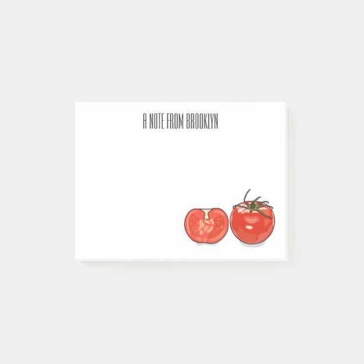 Afbeelding van tomatencartoon post-it® notes (Voorkant)