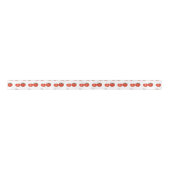 Afbeelding van tomatencartoon satijnen lint (Voorkant)