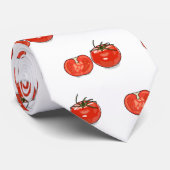 Afbeelding van tomatencartoon stropdas (Opgerold)