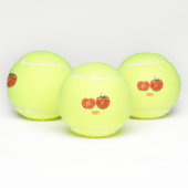 Afbeelding van tomatencartoon tennisballen (Multi)