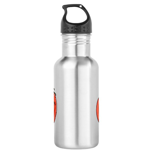 Afbeelding van tomatencartoon waterfles  (Achterkant)