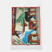 Afbeelding van Trinidad en Tobago Theedoek (Verticaal)