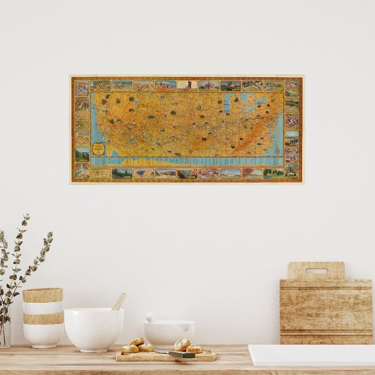 Afbeelding van US Airways Poster (Keuken)