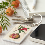 Afbeelding van vintage in Pomegranaat Sleutelhanger (Voorkant Rechts)