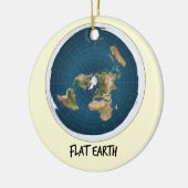 Afbeelding van vlakke aarde keramisch ornament (Links)