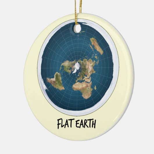 Afbeelding van vlakke aarde keramisch ornament (Links)