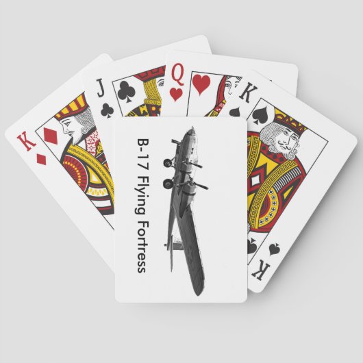 afbeelding van vliegtuig voor speelkaarten (Achterkant)