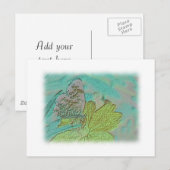 Afbeelding van vlinder briefkaart (Voorkant / Achterkant)