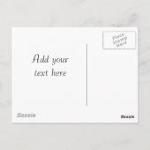 Afbeelding van vlinder briefkaart (Achterkant)