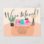 Afbeelding van vun kattesofa: bewegende aankondigi aankondigingskaart (Voorkant)