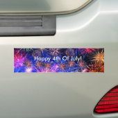 Afbeelding van vuurwerk voor Bumpersticker (Op auto)