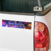 Afbeelding van vuurwerk voor Bumpersticker (Op Truck)