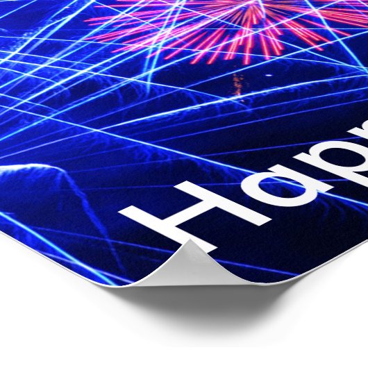 Afbeelding van vuurwerk voor poster (Hoek)