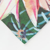 Afbeelding van waterverf met succes fleece deken (Hoek)