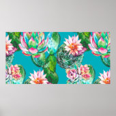 Afbeelding van waterverf met succes poster (Voorkant)