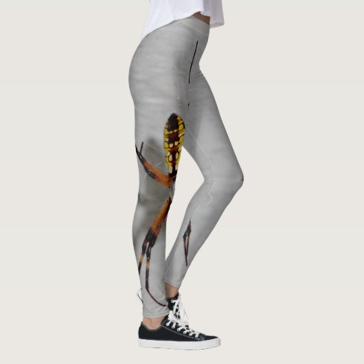 Afbeelding van werkelijke spinfoto's op leggings (Rechts)