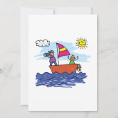 Afbeelding van zeilreis - Aankondiging van zeilboo (Voorkant)