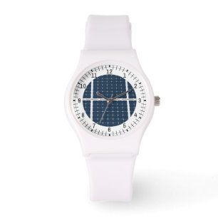 Afbeelding van zonnepanelen grappig horloge